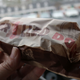 Bout to eat a thing in a bag.